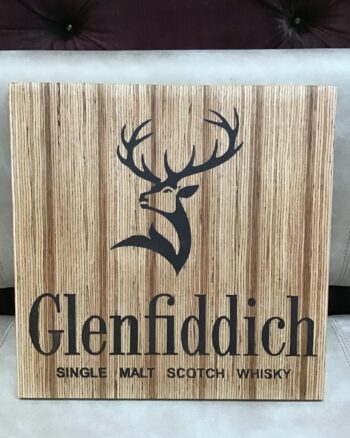 Resin ‘n Ply Glenfiddich Scotch Plaque