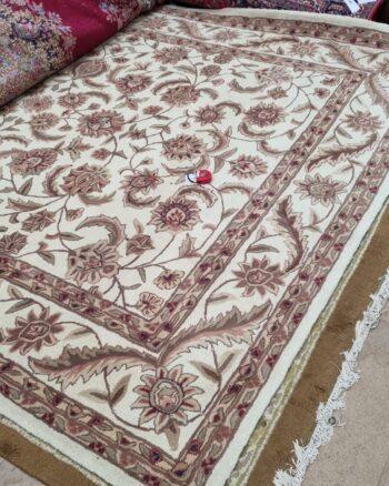 Large Vintage Chinese Floral Rug 12ft x 9ft [AX02]