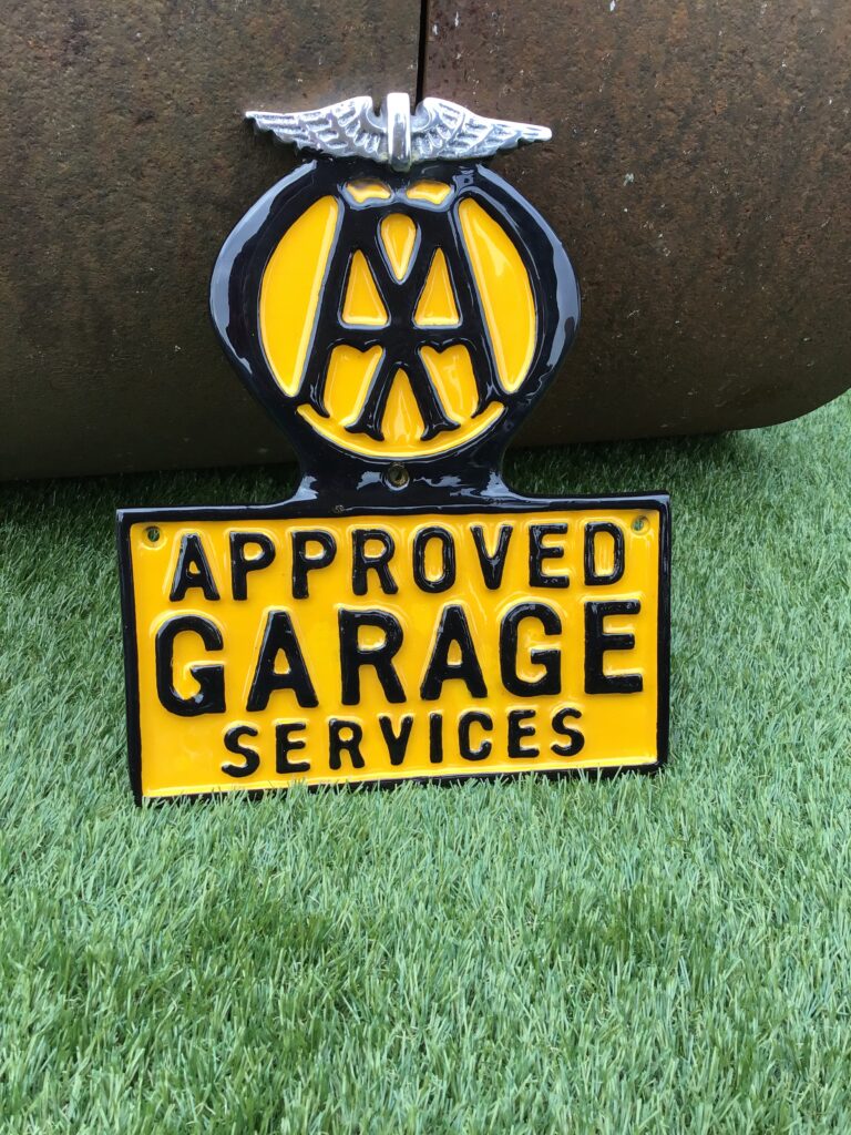AA Aluminium Wall Plaque