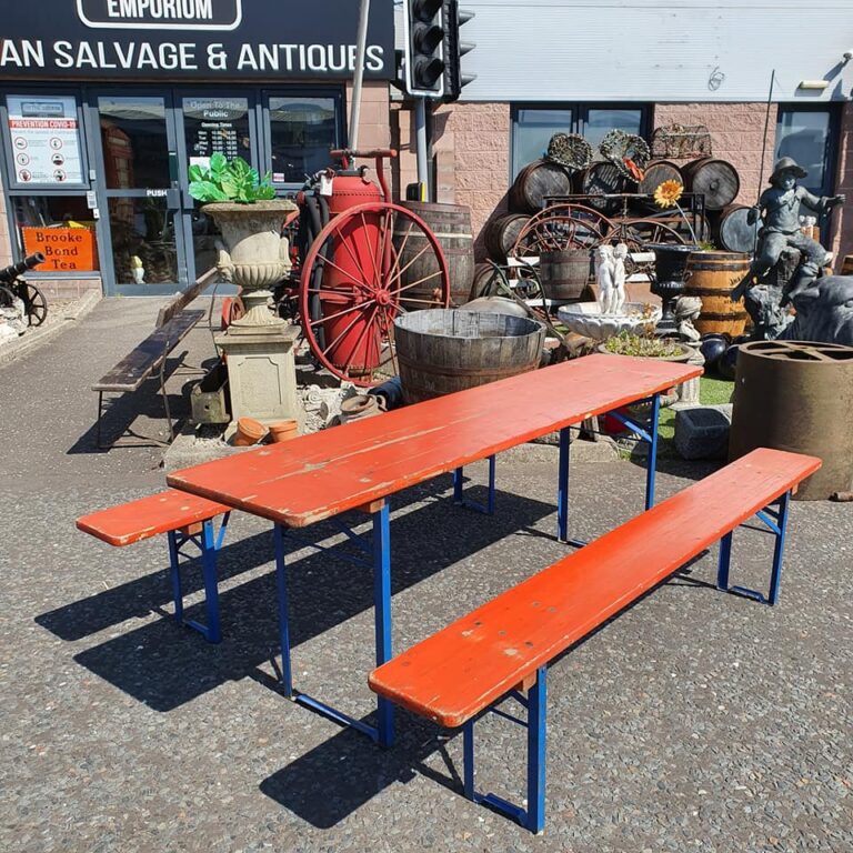 German Beer Festival Folding Bench Set