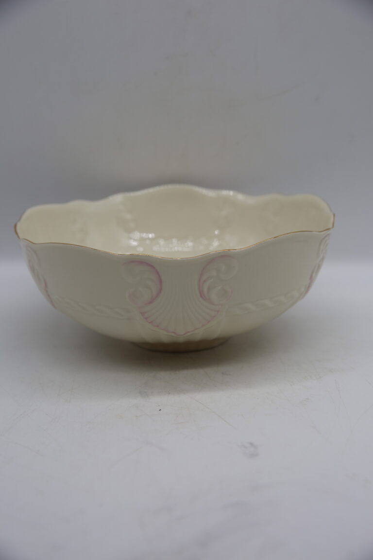 Belleek Seashell Pattern Fruit Bowl