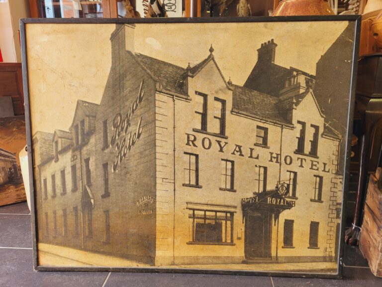 Print of Royal Hotel Bangor