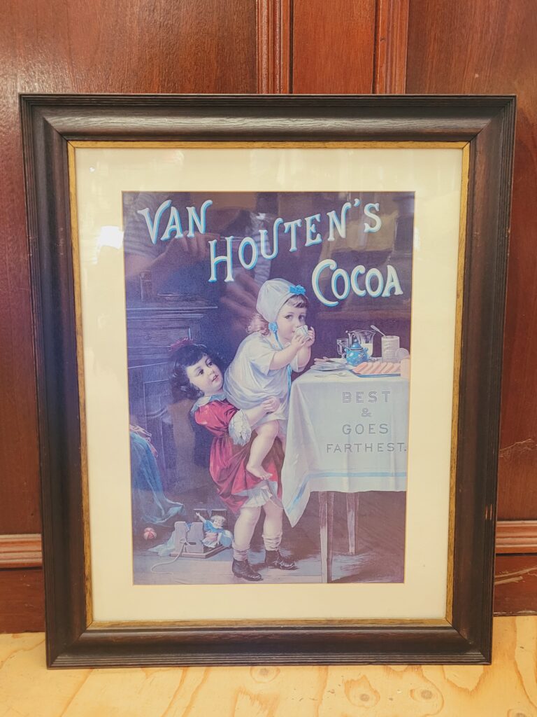Van Houten's Cocoa Advertising Print [w408]