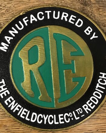 Royal Enfield Cast Iron Sign