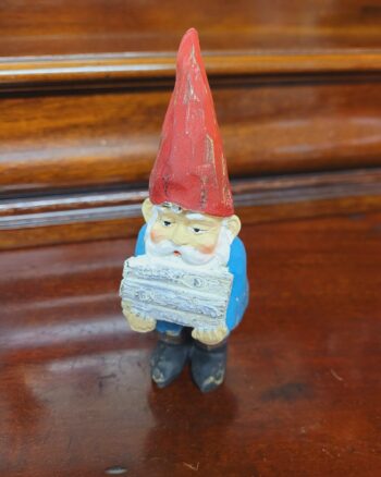 Elf Carrying Wood Ornament