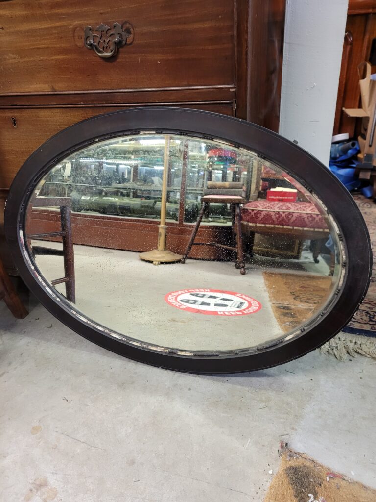 Edwardian Oval Mirror