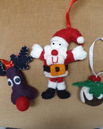Any 4 felt Christmas Decorations