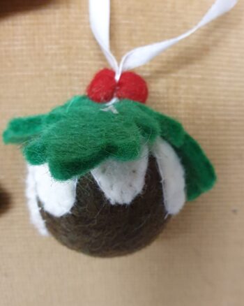 Hand Made Felt Christmas Decorations