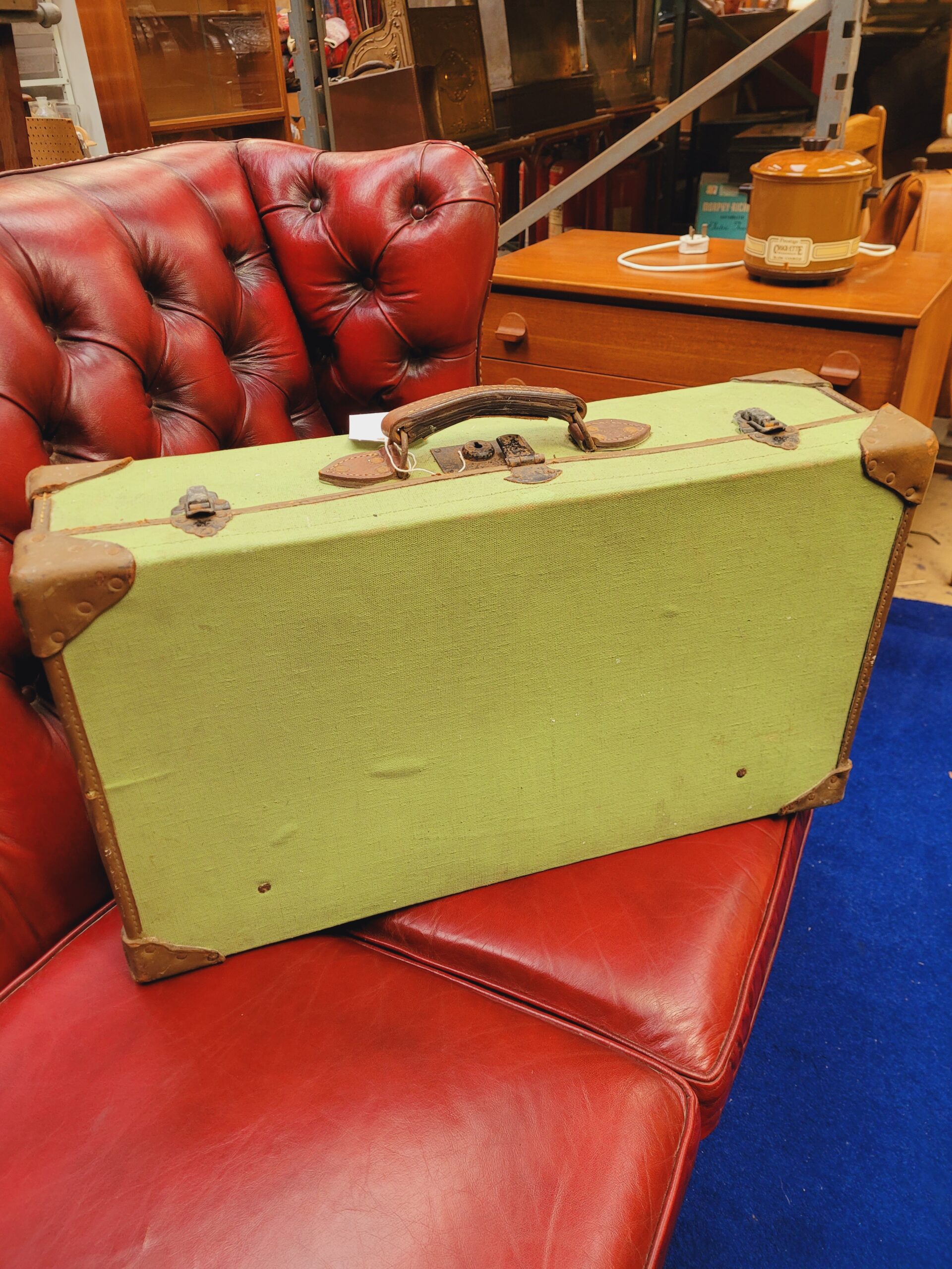 1940s De-mob Suitcase