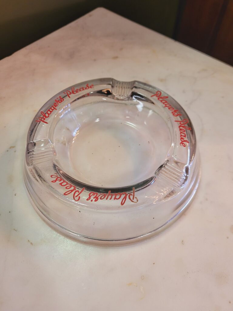 Glass Player's Please Ashtray [w492]