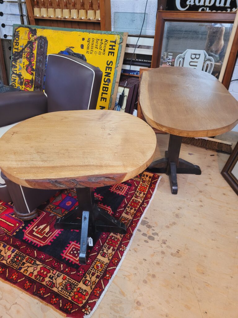 Solid Oak Pub Table