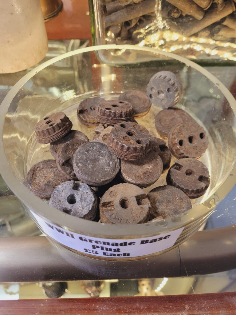 WWII Grenade Base Plugs