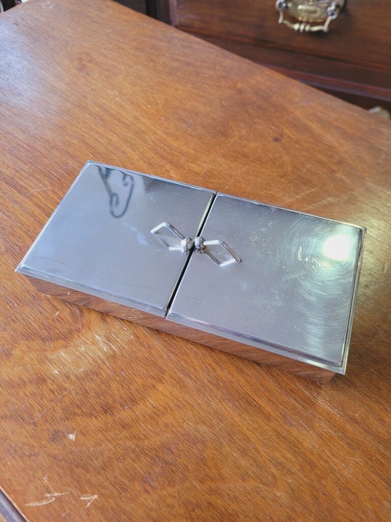 Inscribed Silver Box