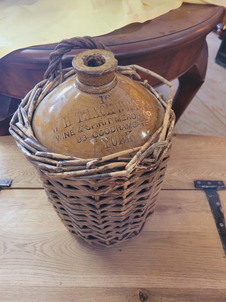 W H Thackwray Stoneware Flagon [sw021]