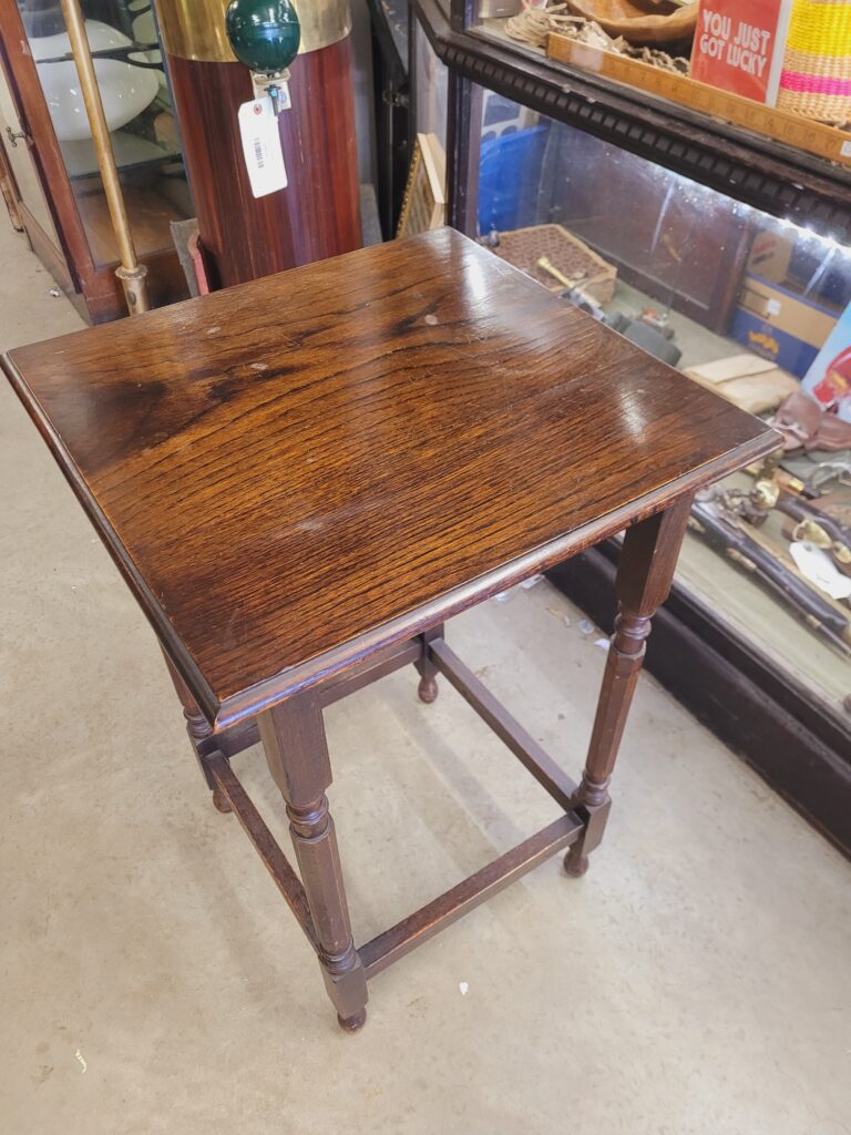 Edwardian Oak Side Table