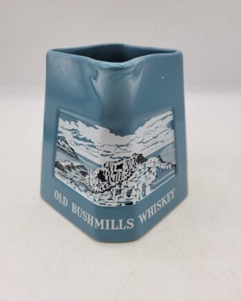 Rare Blue Bushmills Whiskey Jug [w516]