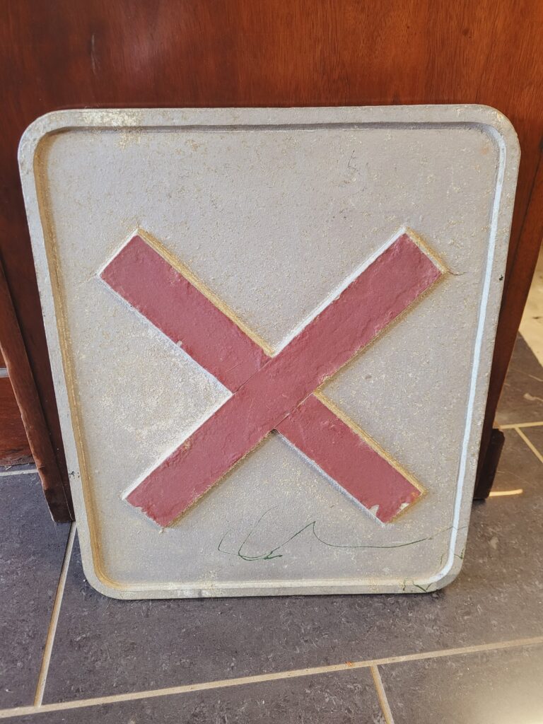 1950s Alloy Sign