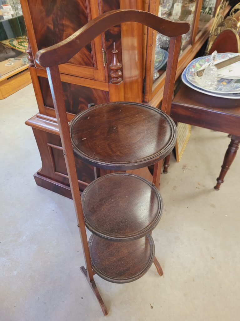 Folding Three Tier Tea Table