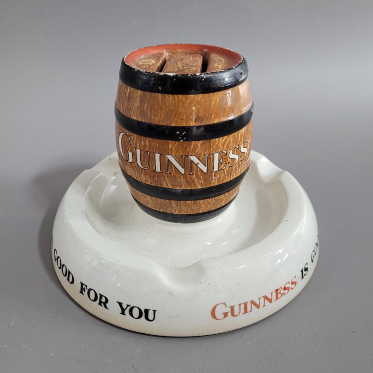 Original 1930s Guinness Match Holder & Ashtray [w599]