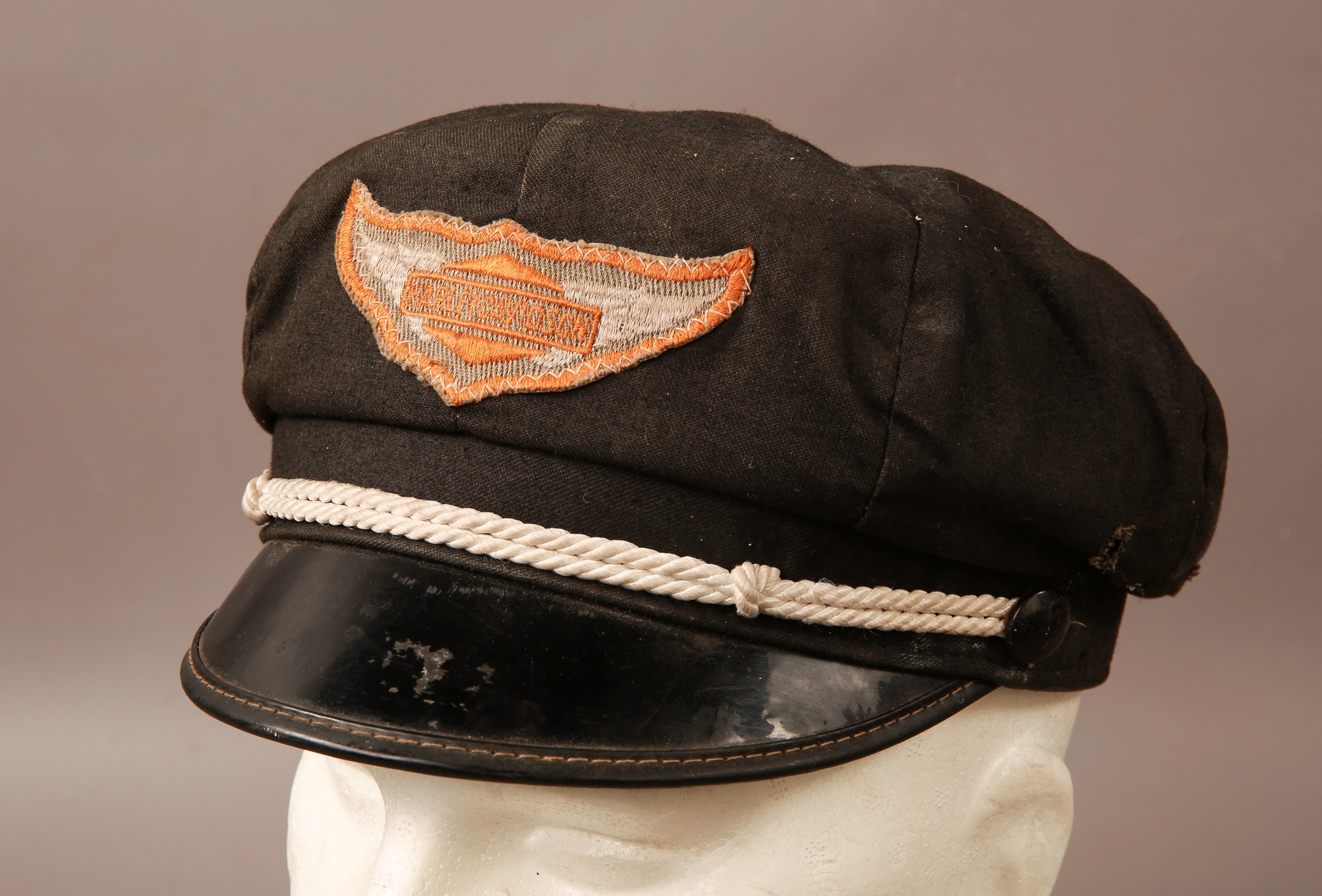 Harley-Davidson 1950's Captain's Cap - On The Square Emporium