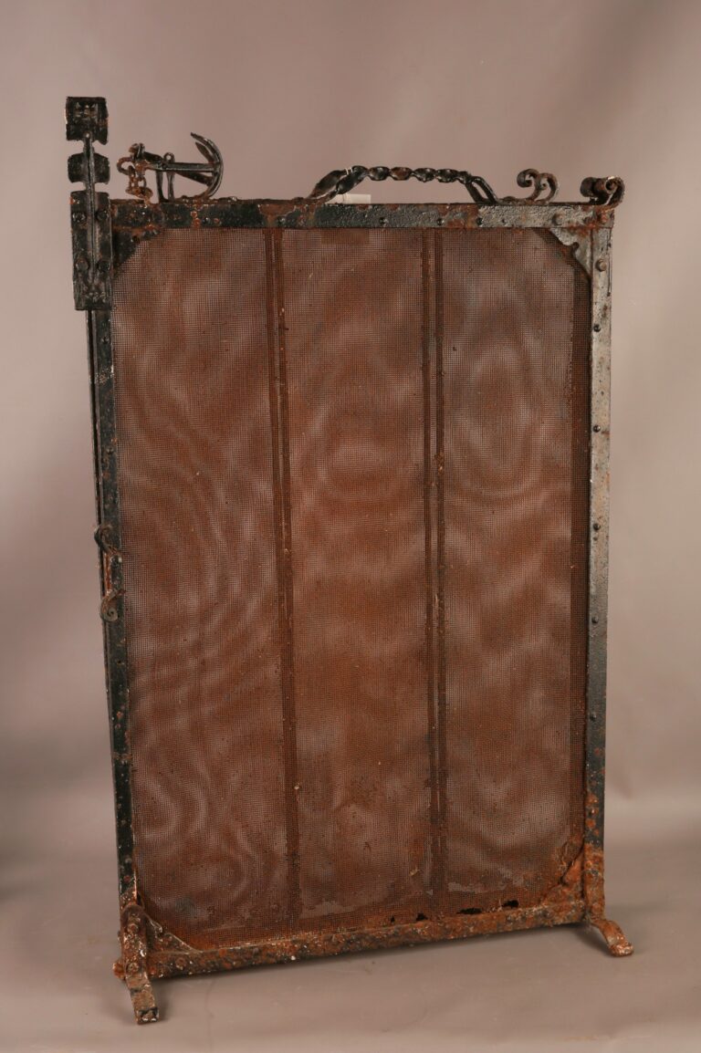 Iron Fireplace Screen