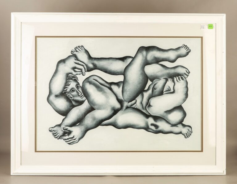 'Wrestlers' by Unknown