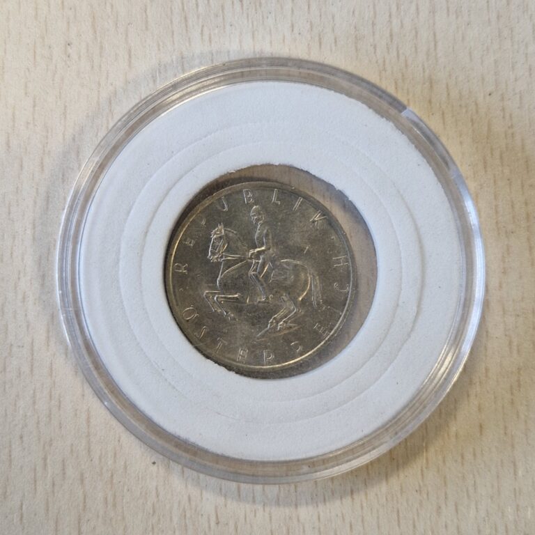 1990 Austrian 5 Schilling