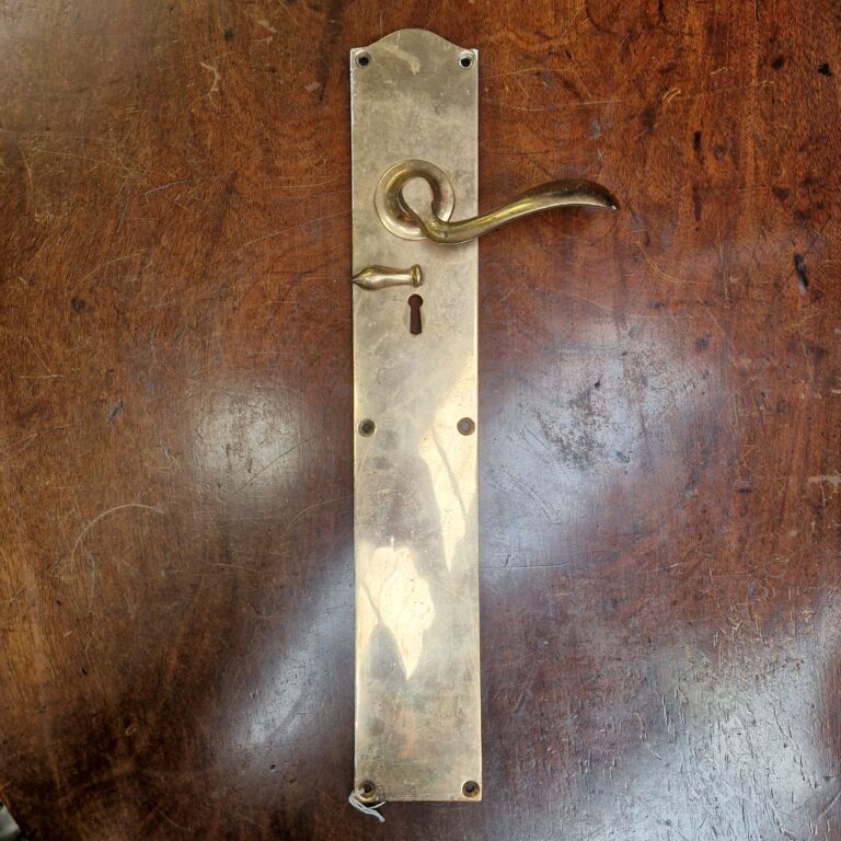 Brass Fingerplate and Handle