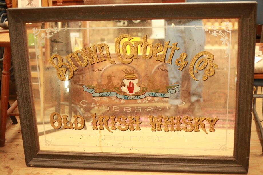 Brown Corbett Whisky Mirror