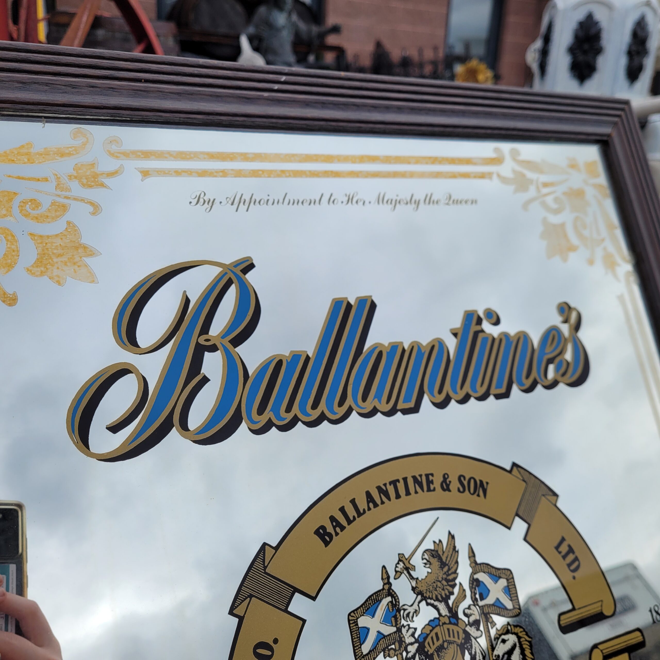 Ballantine's Scotch Whisky Mirror [w613] - On The Square Emporium