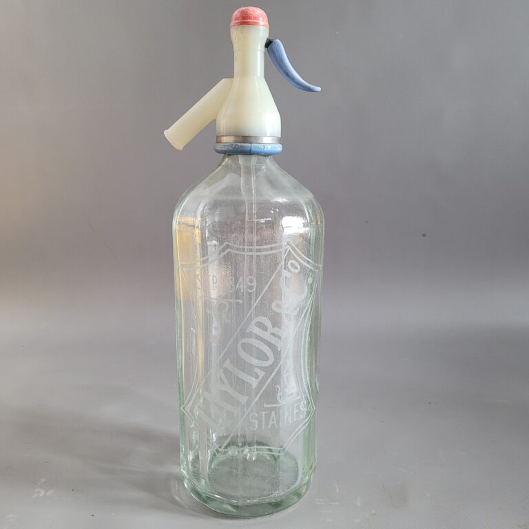 Taylor & Co Staines Soda Syphon [w619]