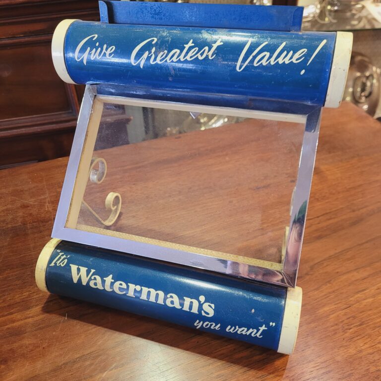 Waterman's Fountain Pens Advertising Display