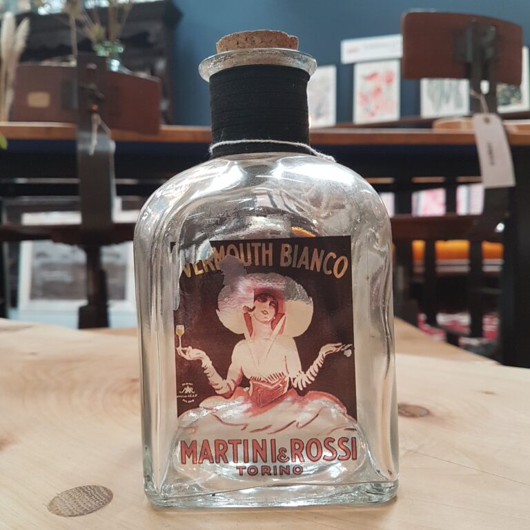 Vermouth Blanco Martini Glass Bottle