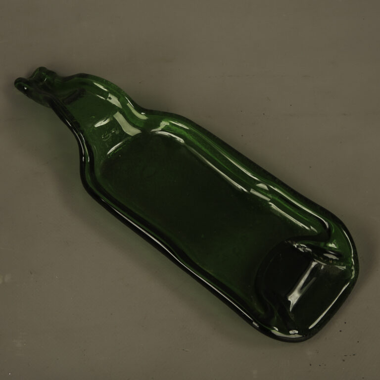 Large Melted Bottle Key Tray