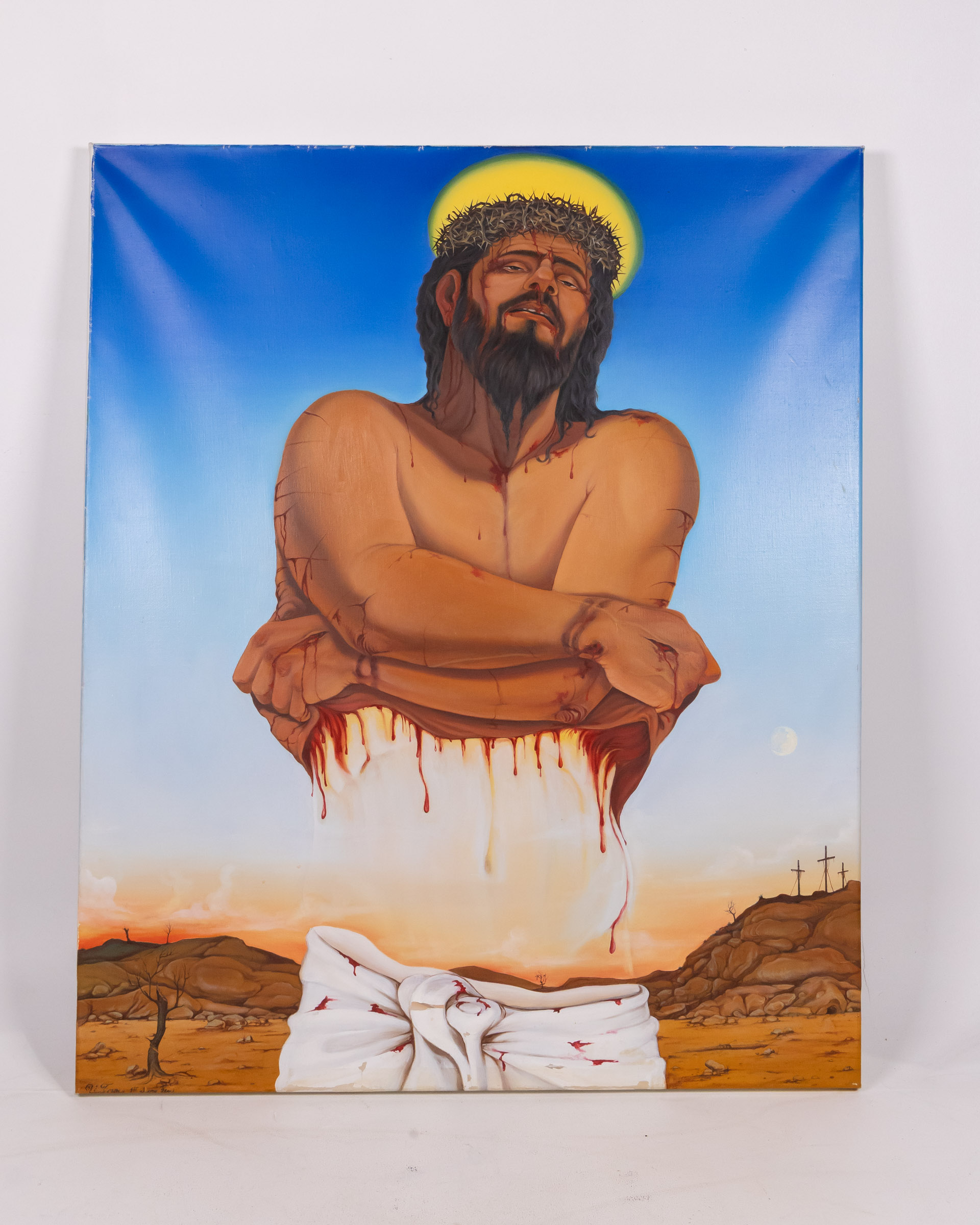 Christ Casting off his Mortal Flesh by U. Friaes 2005