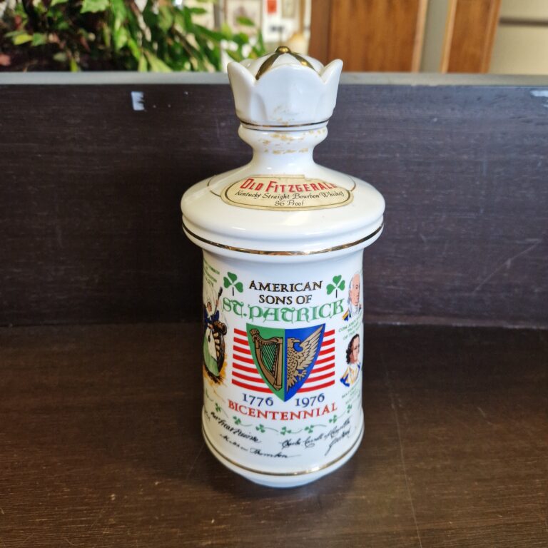 Old Fitzgerald American Sons of St. Patrick Decanter