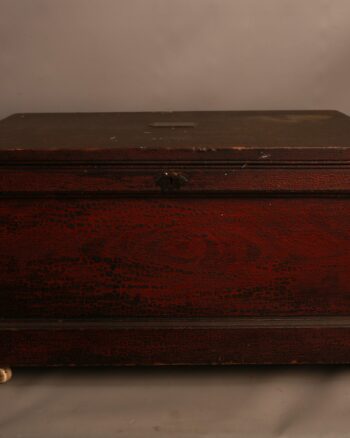 Antique Painted Pine Chest