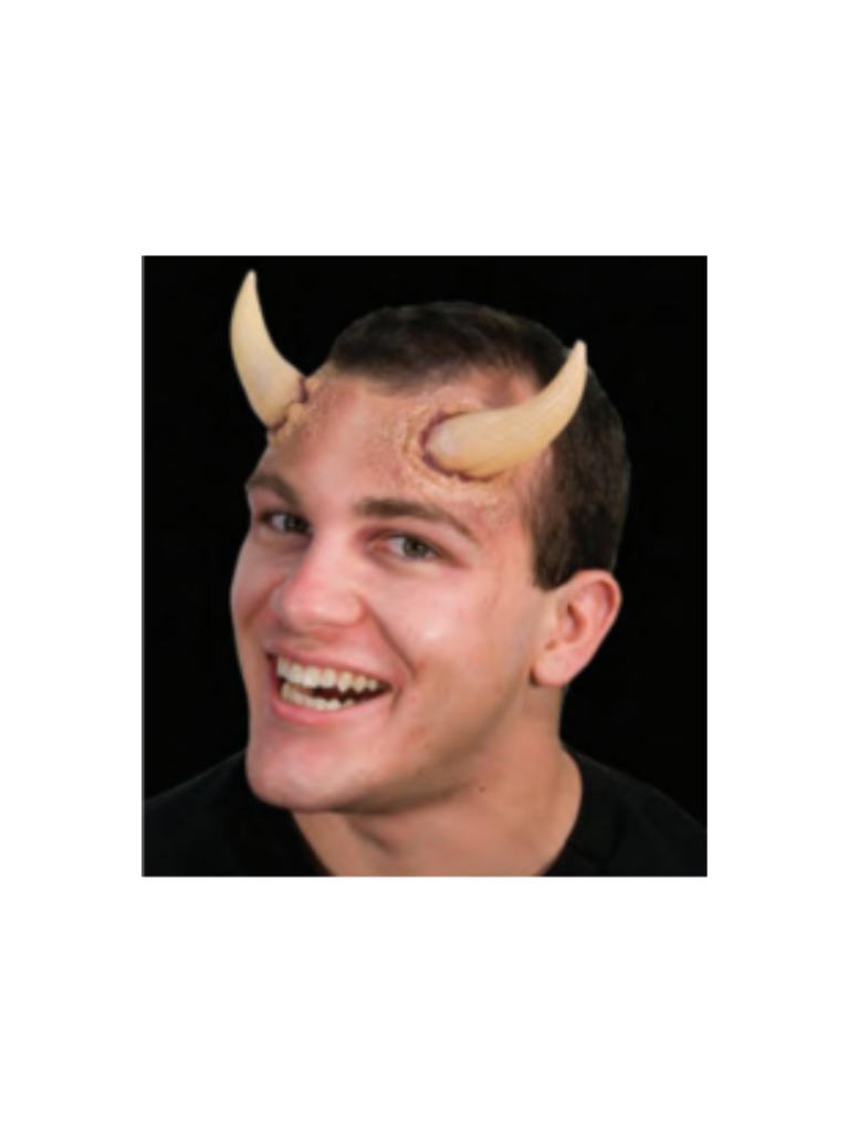 Large Universal Horns Woochie Latex Appliance