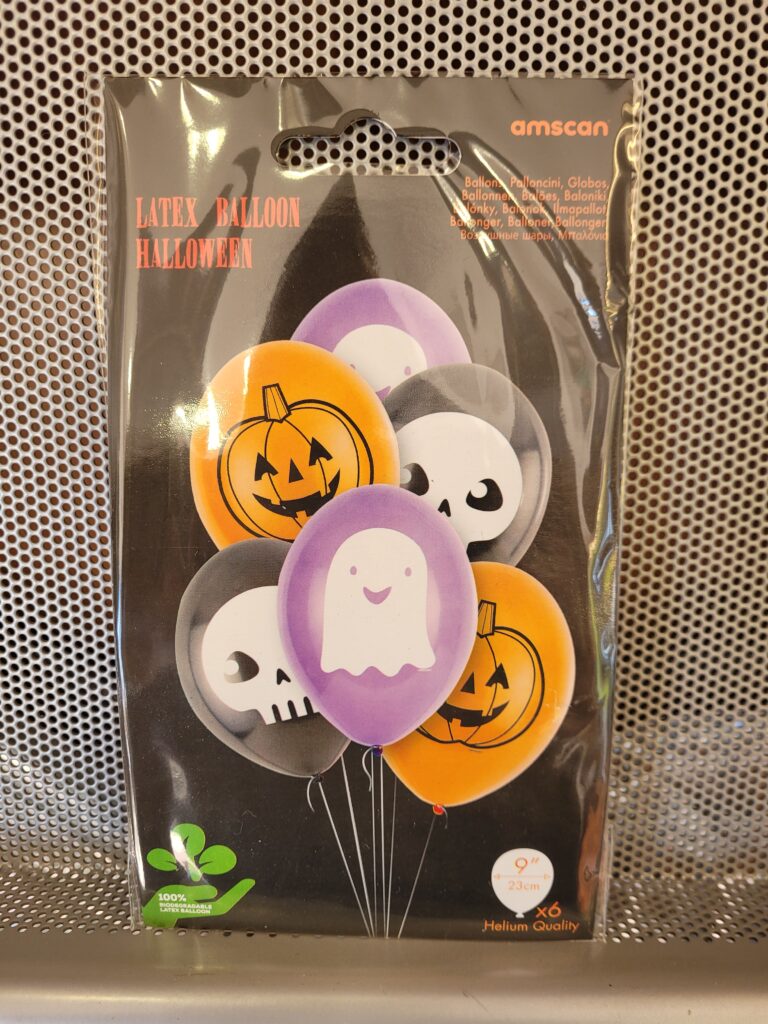 Halloween Balloons 6 Pack