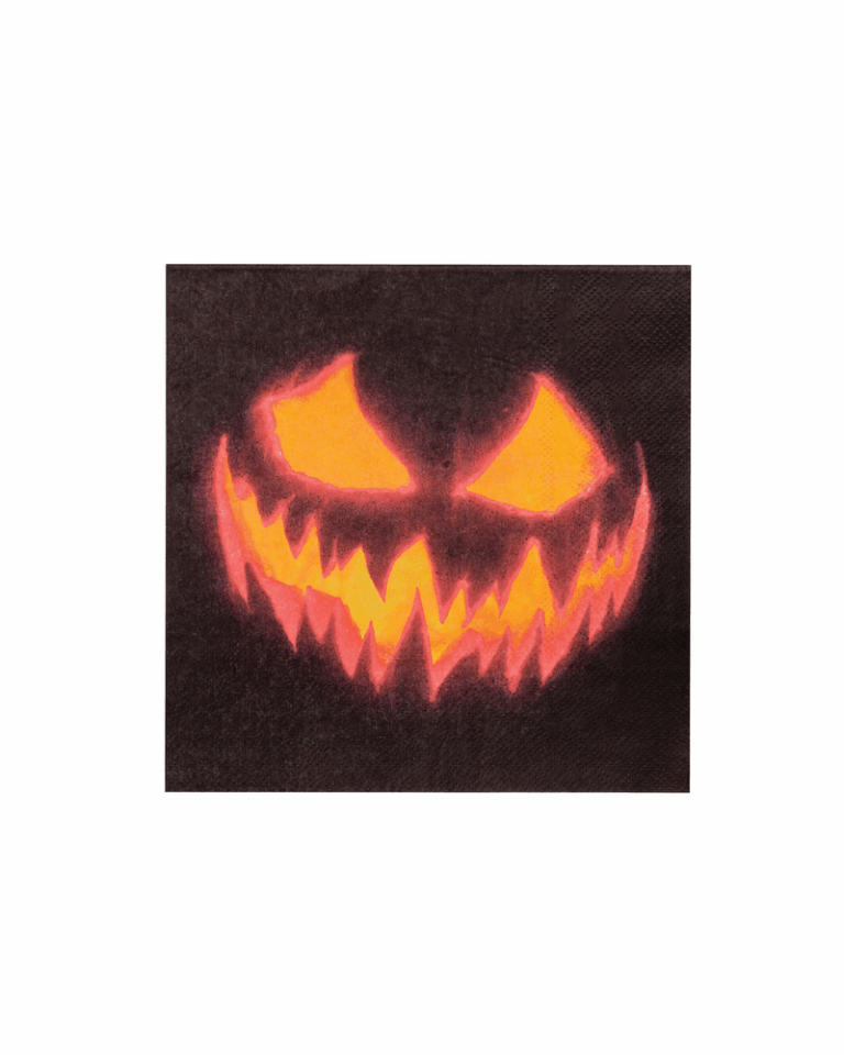 Creepy Pumpkin Paper Napkins (20 Pack)