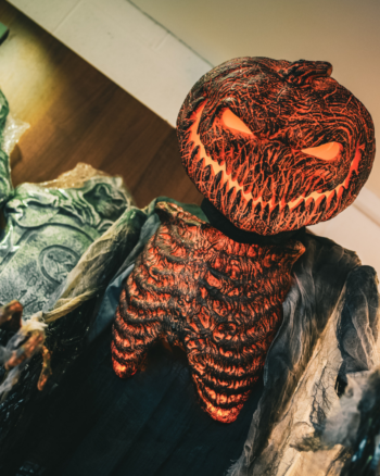 Scorched Pumpkin Animated Figure