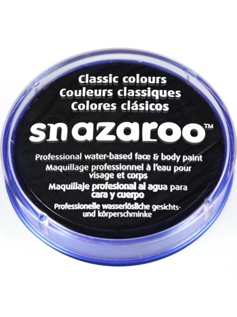 Snazaroo Face Paint Black - 18ml