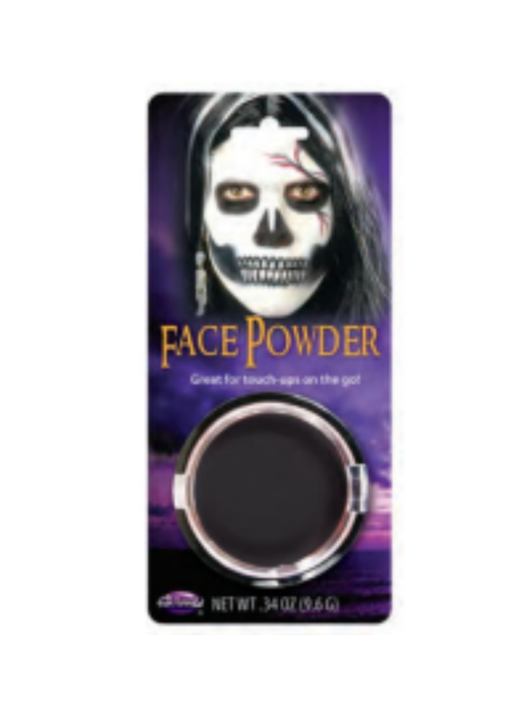Black Pressed Powder Compact