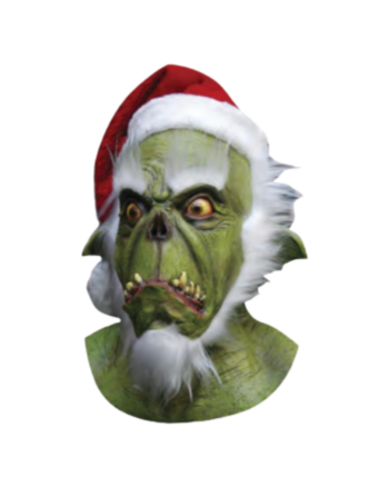 Green Santa Overhead Mask