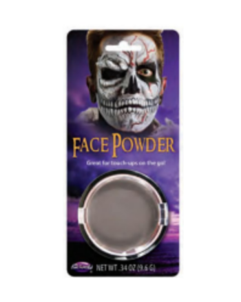 Grey Pressed Powder Compact