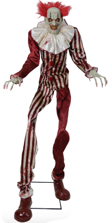 Undead Clown Animated Figure