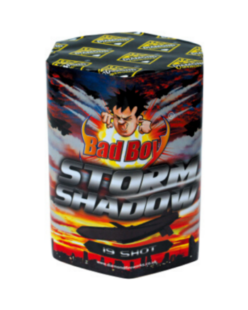 Bad Boy Storm Shadow 19 Shot Barrage by Diamond Fireworks