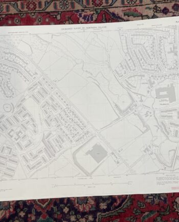 Vintage Ordnance Survey Map of Monkstown