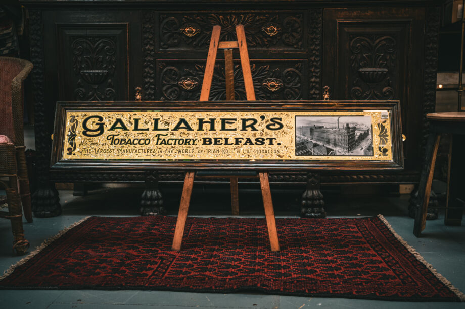 Gallahers Tobacco Factory Mirror