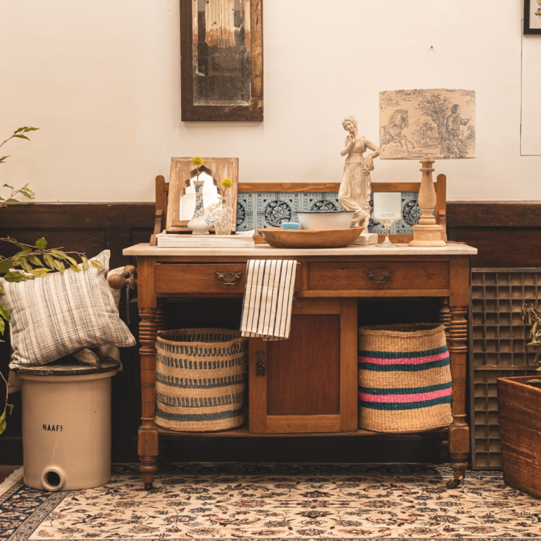 Curated interior styling